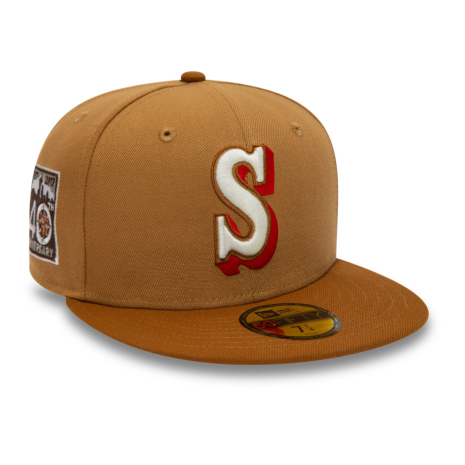 Official New Era Seattle Mariners MLB Brown 59FIFTY Fitted Cap B8214 ...
