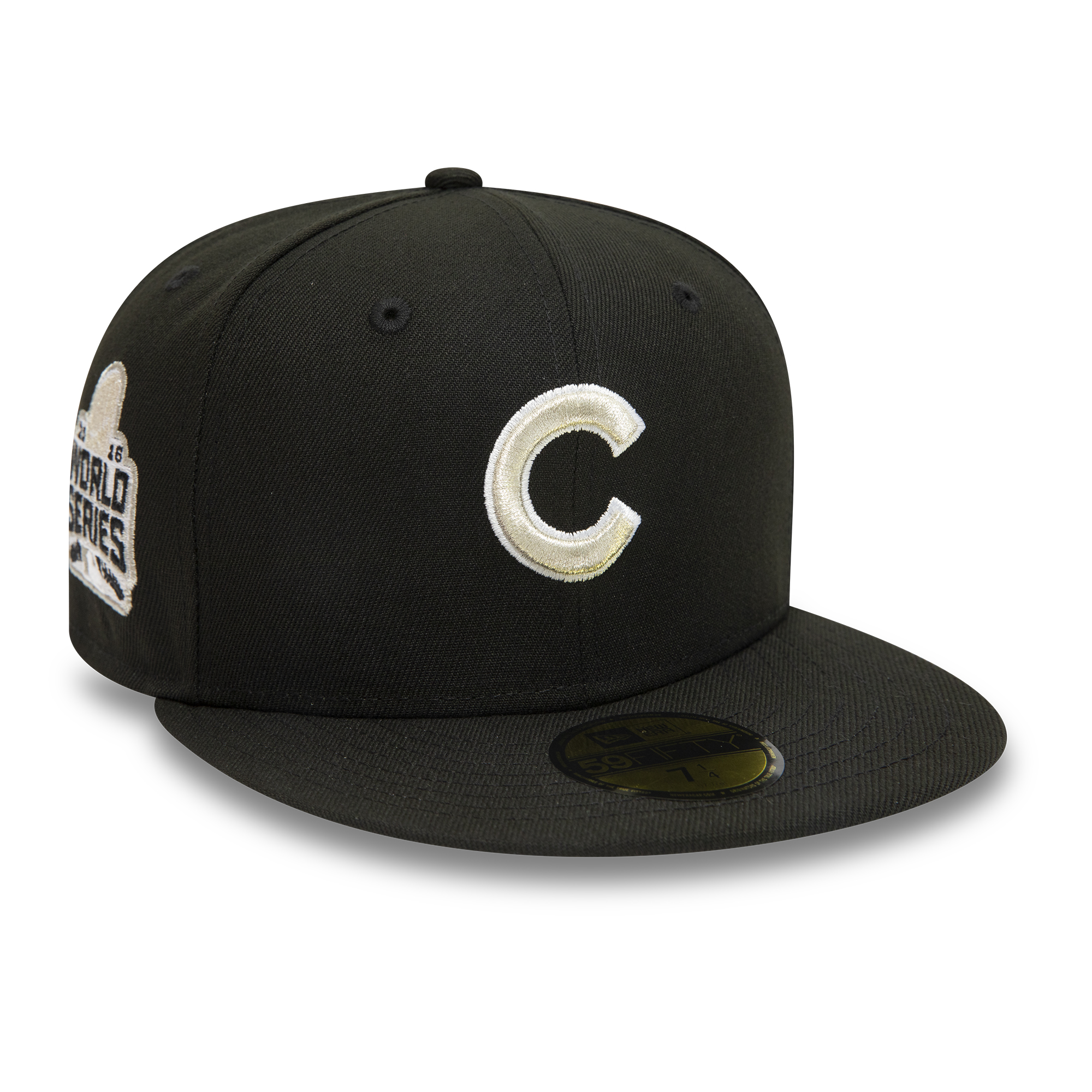 Official New Era Chicago Cubs MLB Black 59FIFTY Fitted Cap B8221_254 ...