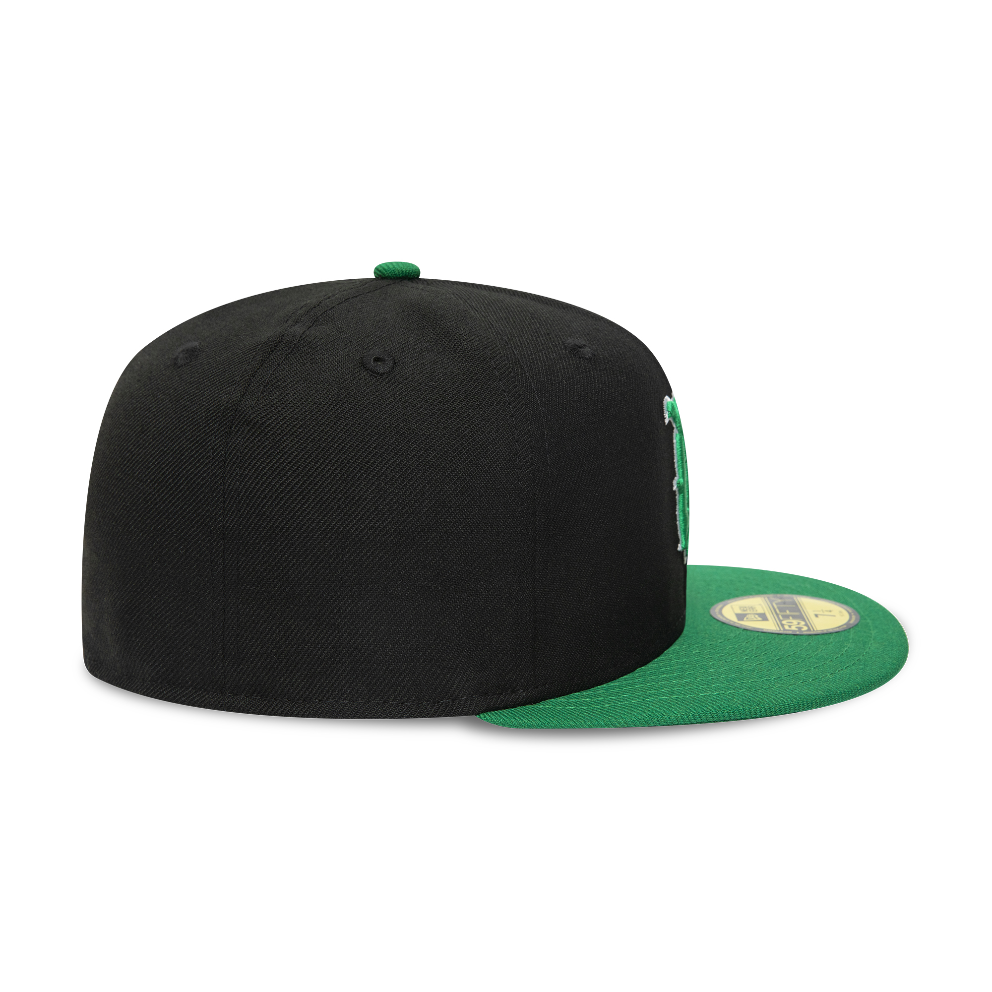 Birmingham Barons MiLB Black and Green 59FIFTY Fitted Cap
