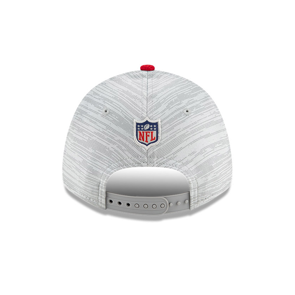 San Francisco 49ers NFL Training Red 9FORTY Stretch Snap Cap
