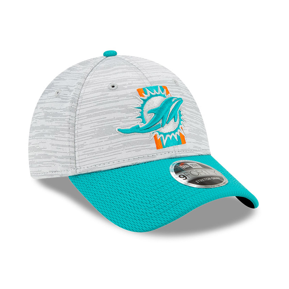 Miami Dolphins NFL Training Blue 9FORTY Stretch Snap Cap