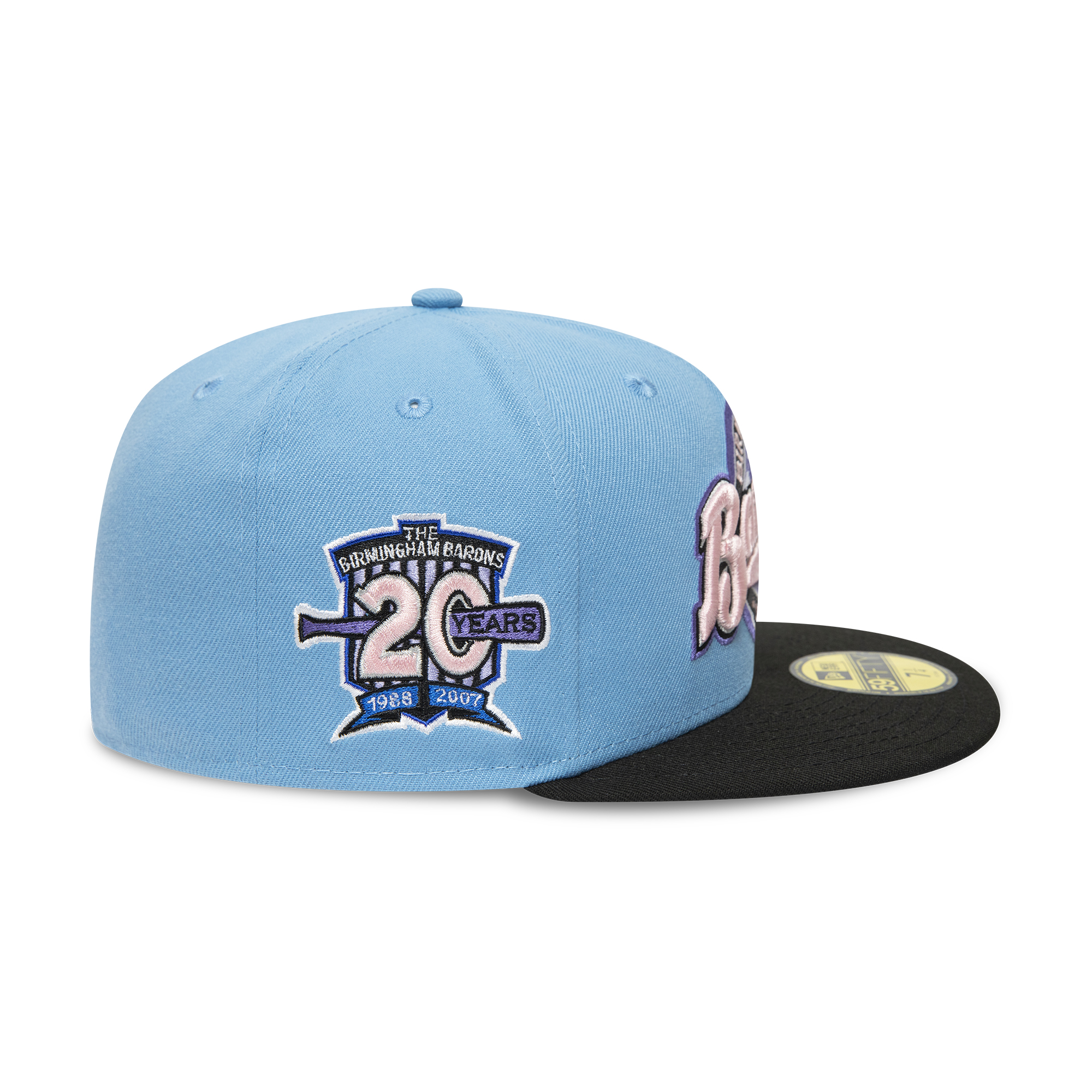Official New Era Birmingham Barons MiLB Sky Blue 59FIFTY Fitted Cap ...