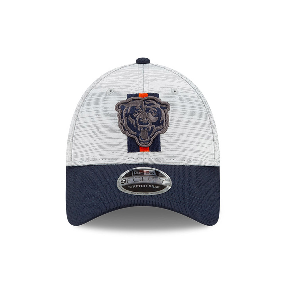 Chicago Bears NFL Training Blue 9FORTY Stretch Snap Cap