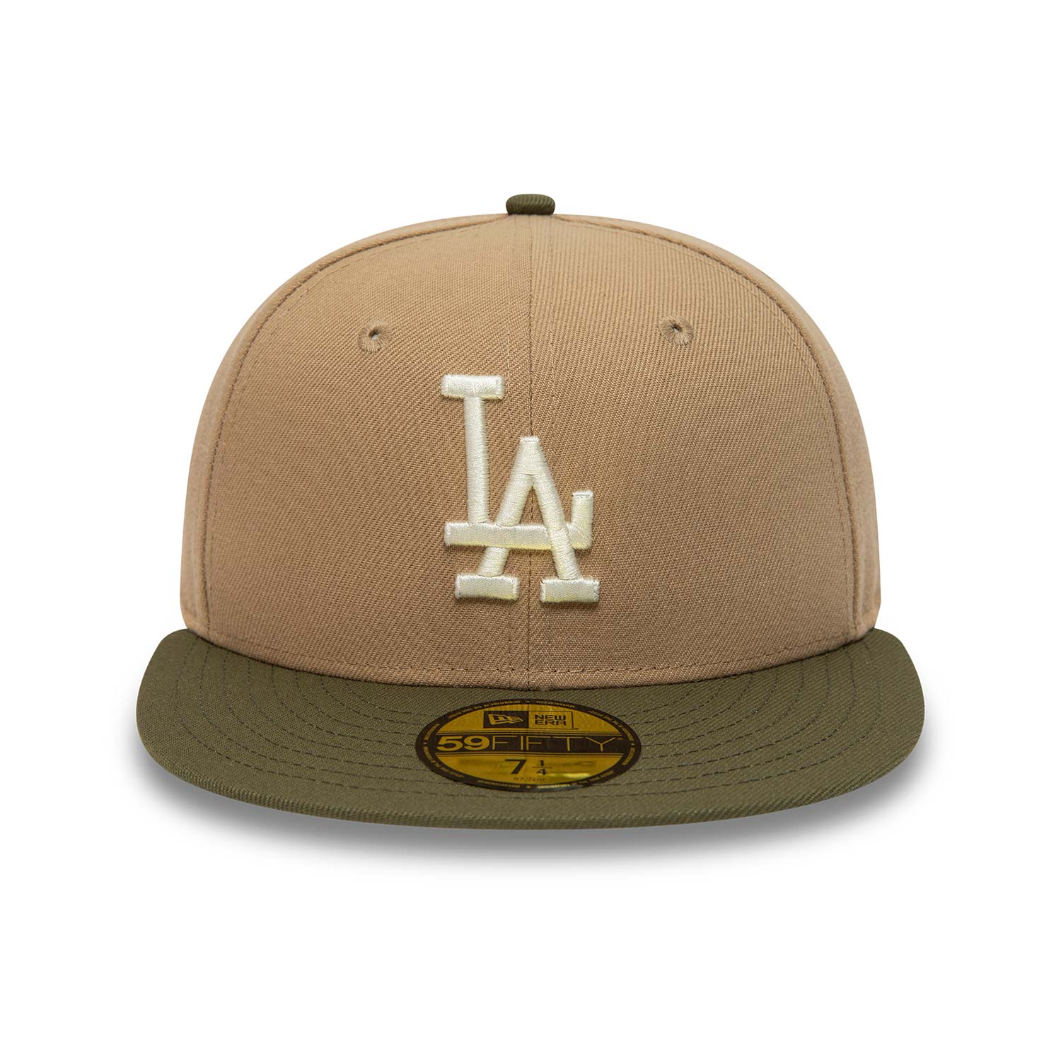 Official New Era LA Dodgers Light Beige 59FIFTY Fitted Cap B8541_263 ...
