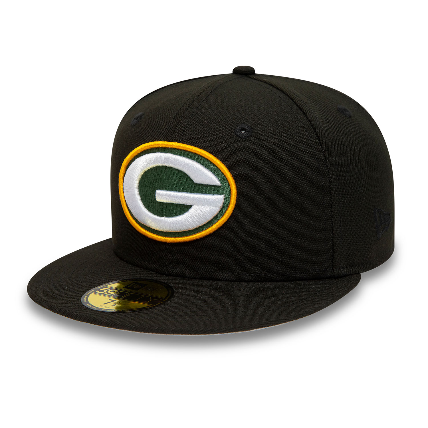 Green Bay Packers NFL Teams Black 59FIFTY Cap