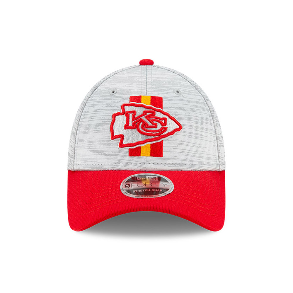 Kansas City Chiefs NFL Training Red 9FORTY Stretch Snap Cap