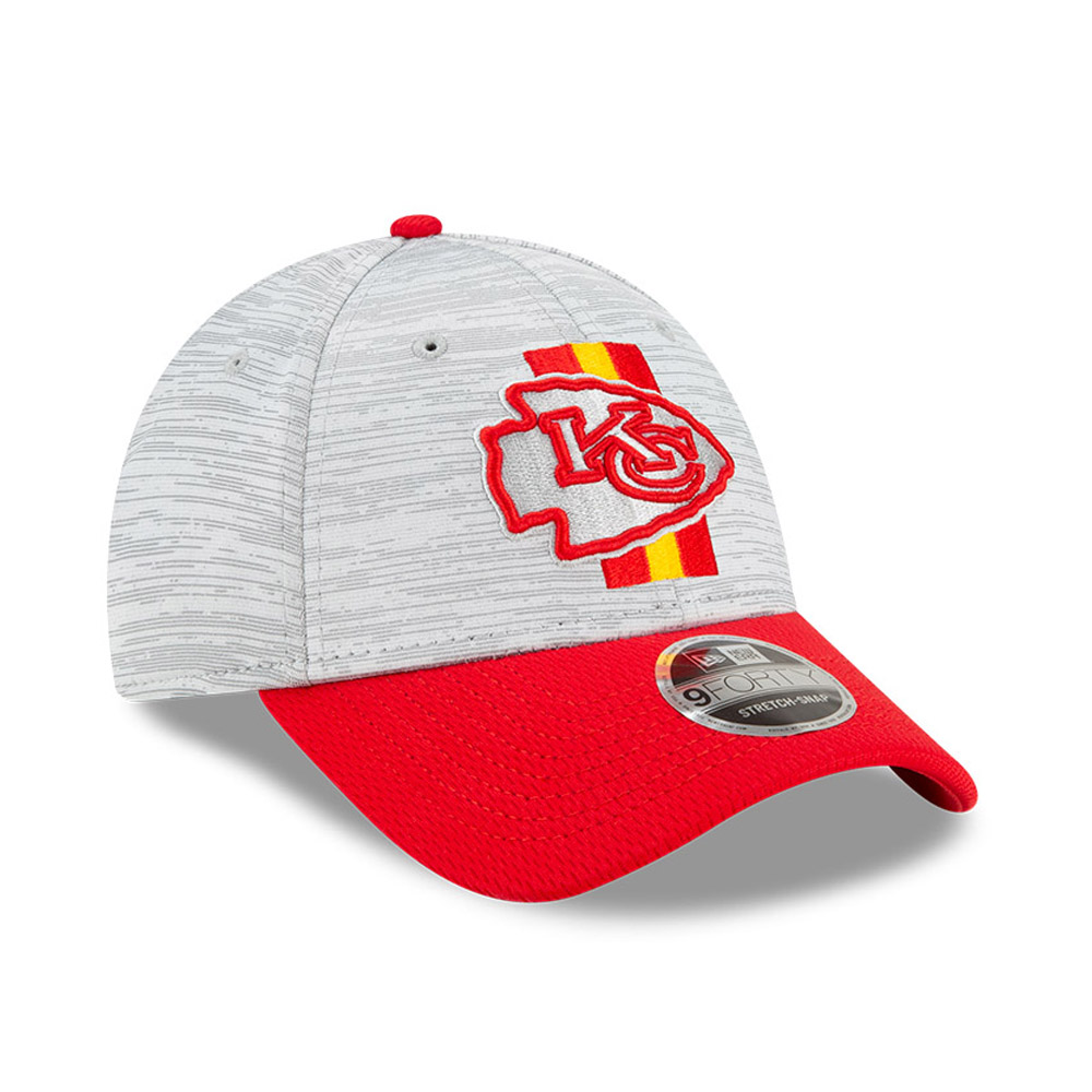 Kansas City Chiefs NFL Training Red 9FORTY Stretch Snap Cap