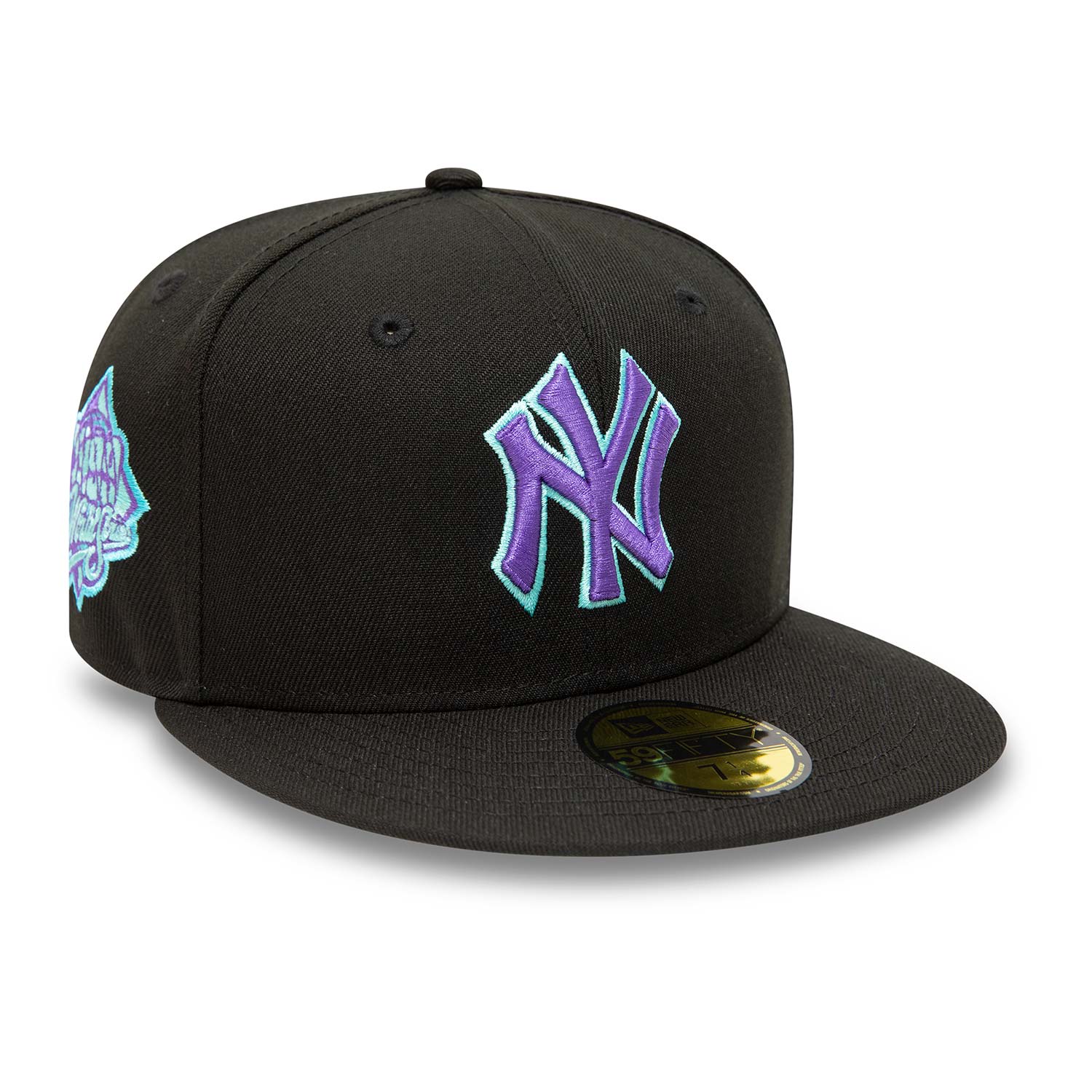 Official New Era New York Yankees Black 59FIFTY Fitted Cap