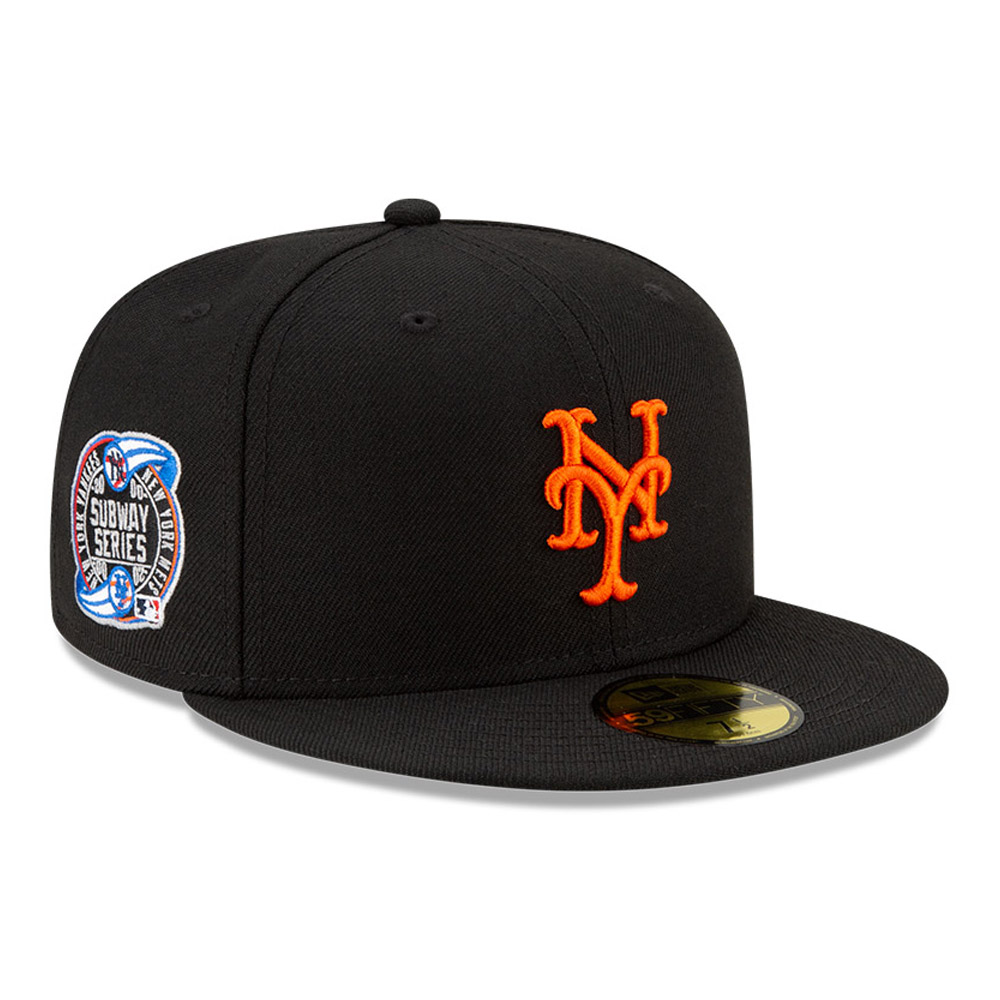 New York Mets Awake x MLB Black 59FIFTY Cap