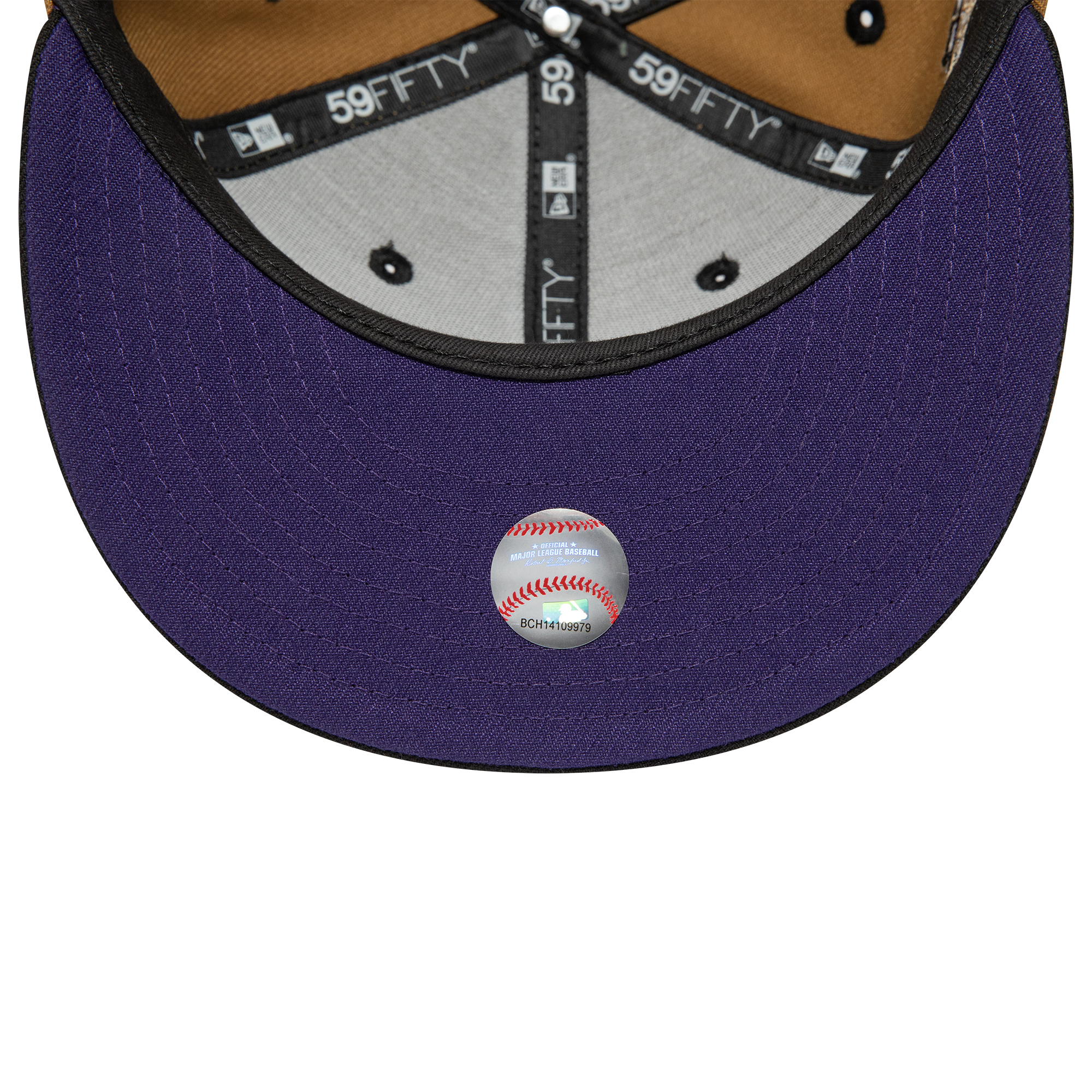 Chicago White Sox Purple Wheat 59FIFTY Fitted Cap