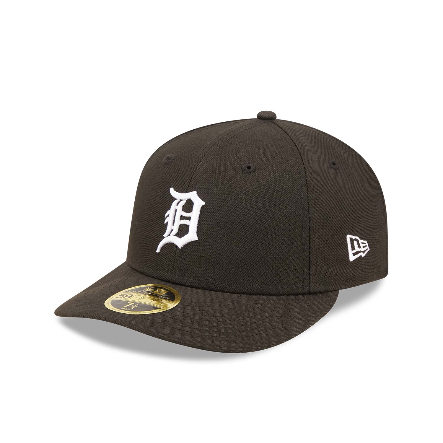 Detroit Tigers Black 59FIFTY Low Profile Cap