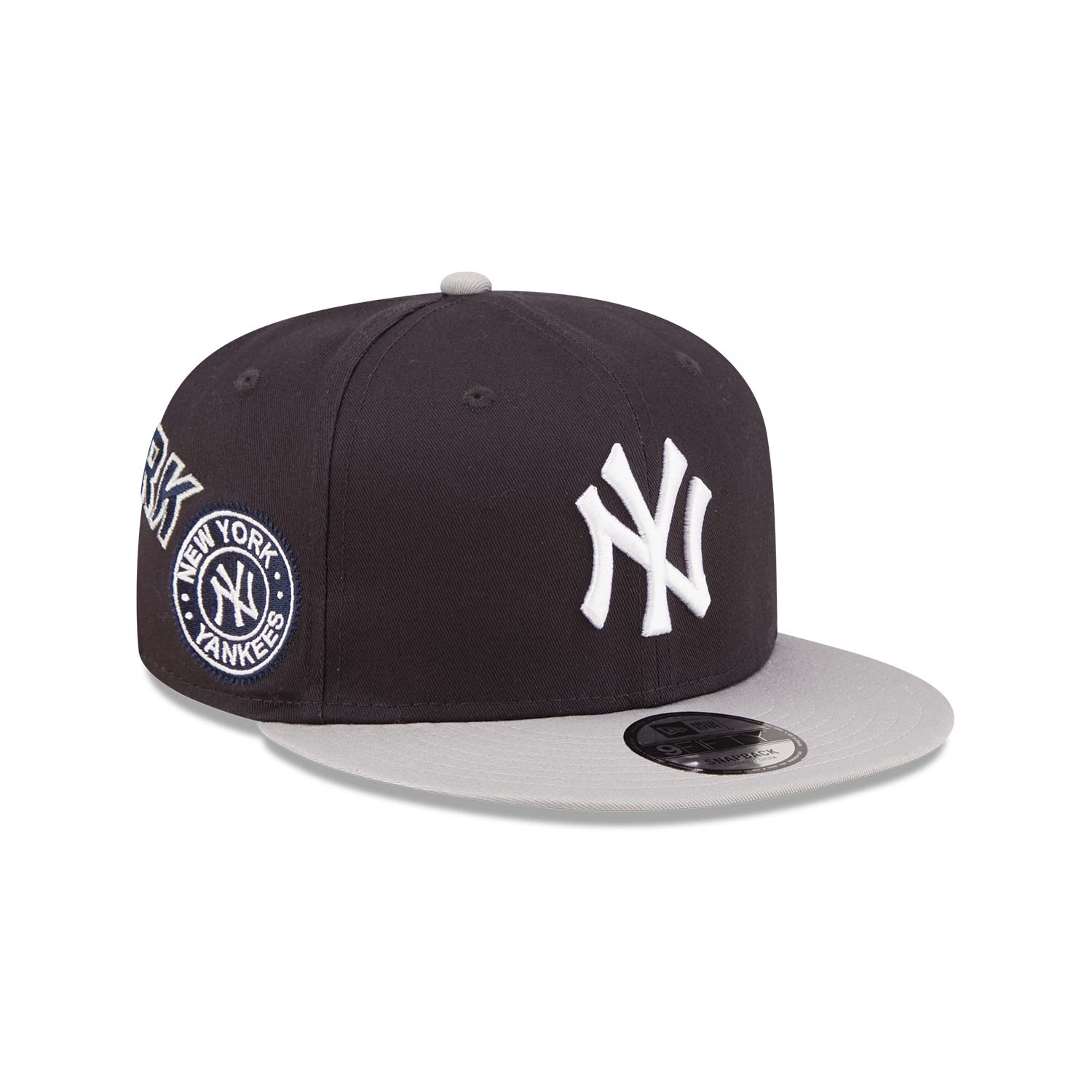 New York Yankees All Over Patch Navy 9FIFTY Snapback Cap