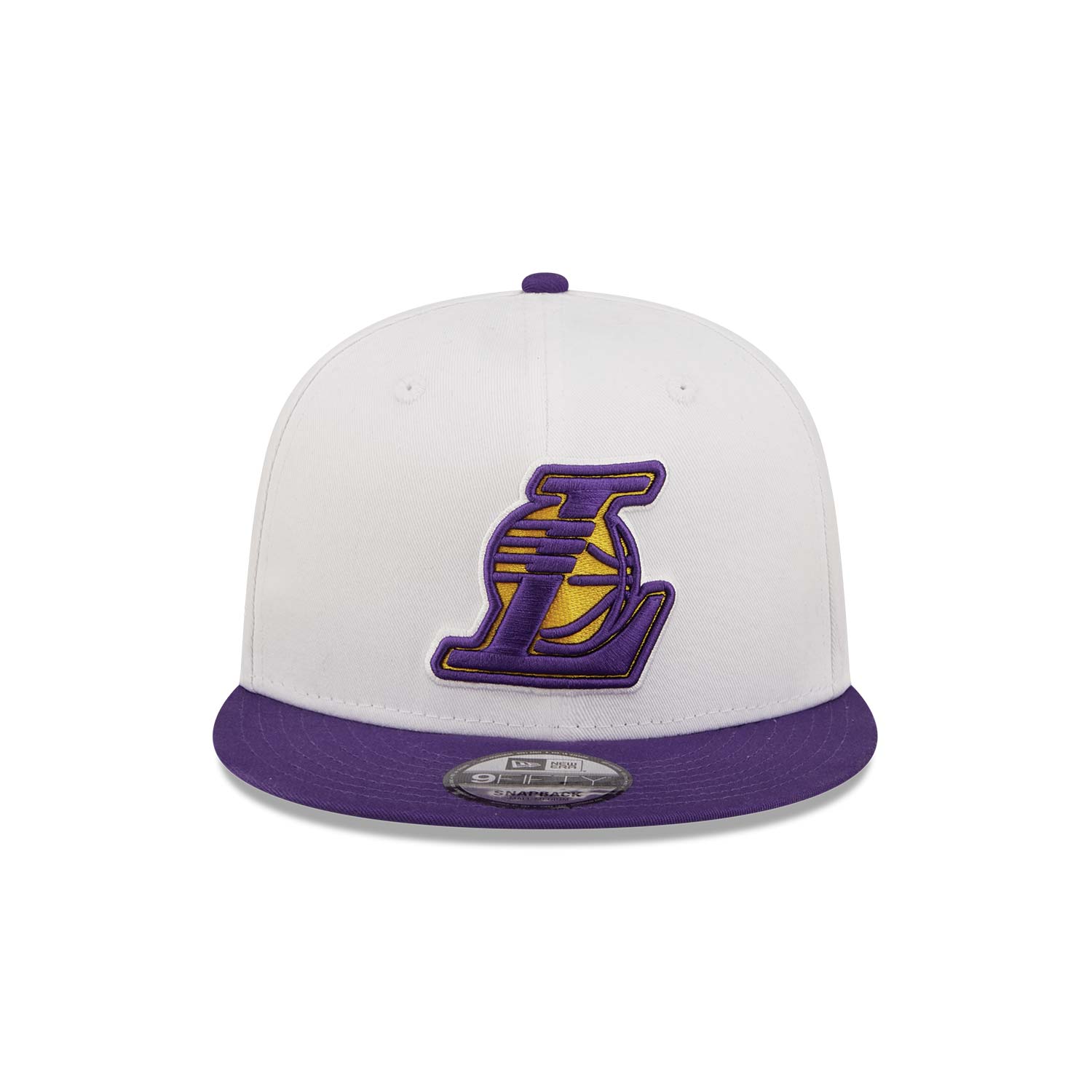 LA Lakers All Over Patch White 9FIFTY Snapback Cap
