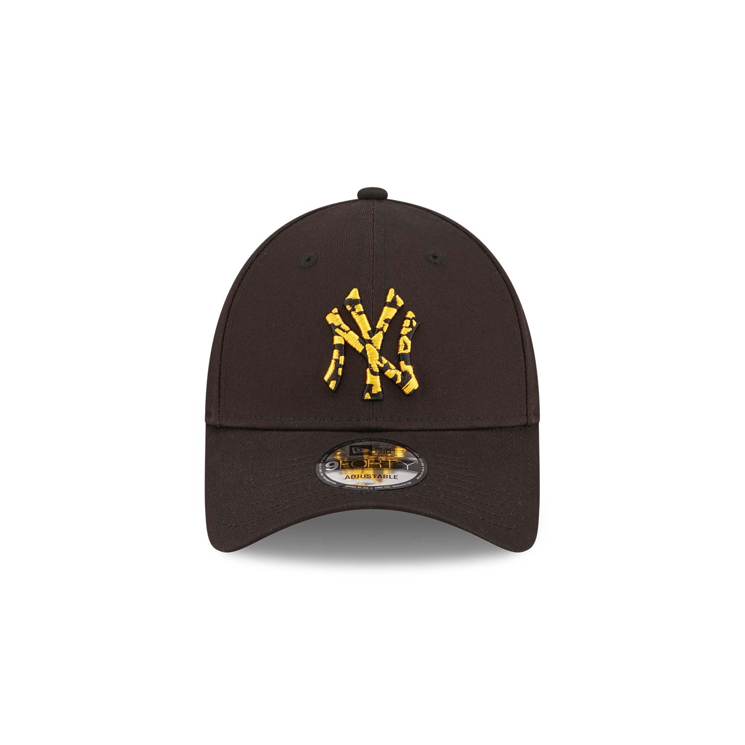 New York Yankees Seasonal Infill Black 9FORTY Adjustable Cap