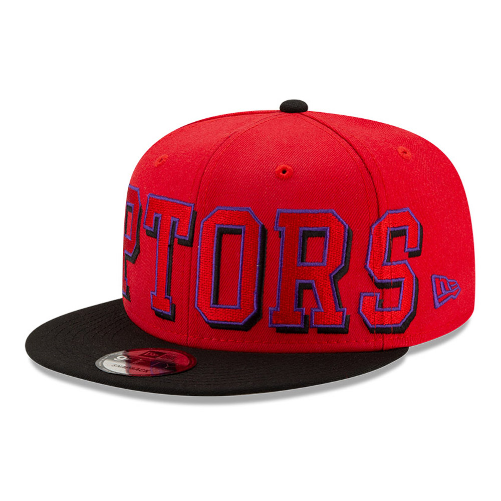 Toronto Raptors NBA Wordmark Red 9FIFTY Cap