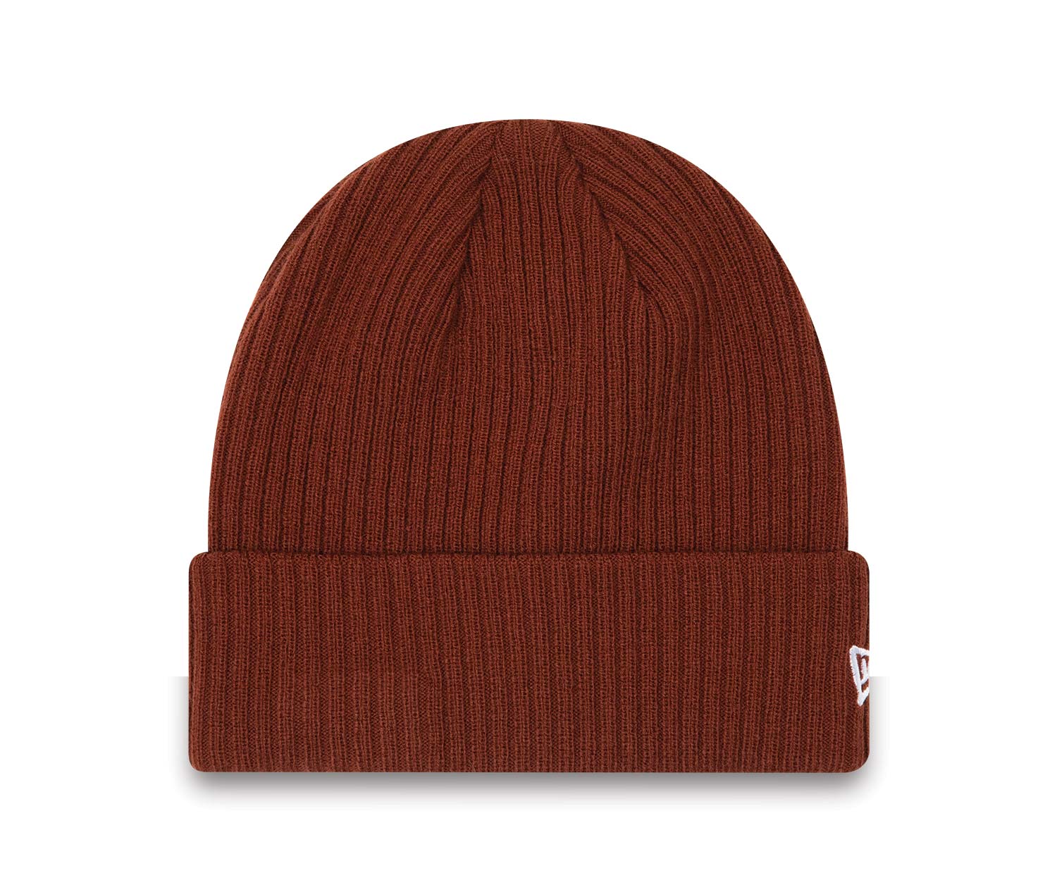 New Era Colour Cuff Dark Brown Beanie Hat