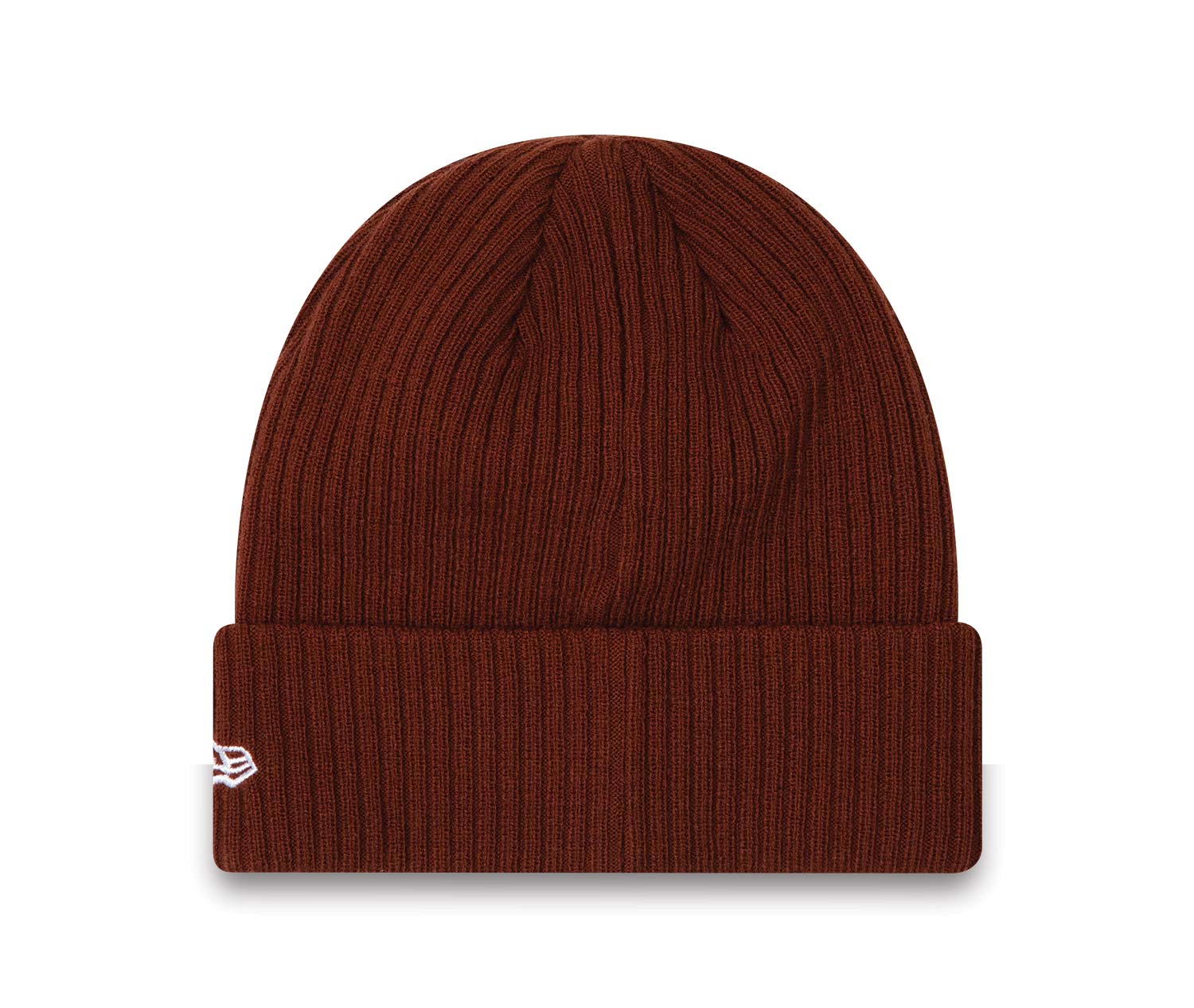 New Era Colour Cuff Dark Brown Beanie Hat