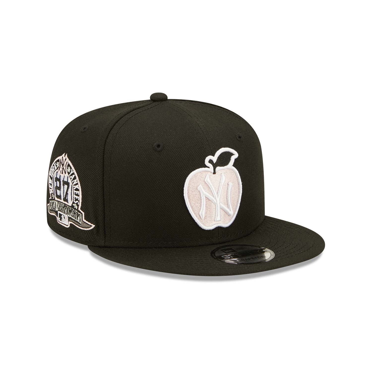 New York Yankees Apple Black 9FIFTY Snapback Cap