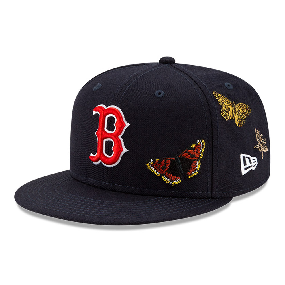 Boston Red Sox MLB Felt Navy 59FIFTY Cap