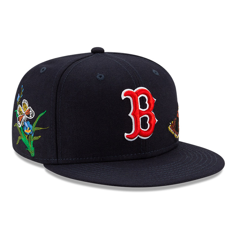Boston Red Sox MLB Felt Navy 59FIFTY Cap