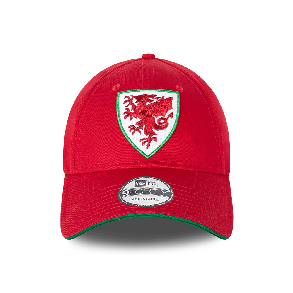Wales FA Rear Tab Red 9FORTY Casquette