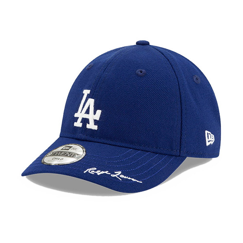 LA Dodgers Ralph Lauren Polo Kids Blue 9TWENTY Cap