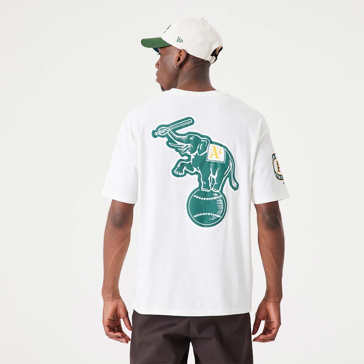 Lids Oakland Athletics Homage Hand-Drawn Logo Tri-Blend T-Shirt