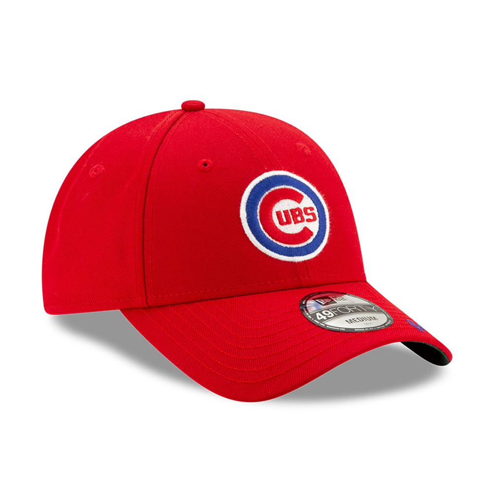 Chicago Cubs Ralph Lauren Polo Red 49FORTY Cap