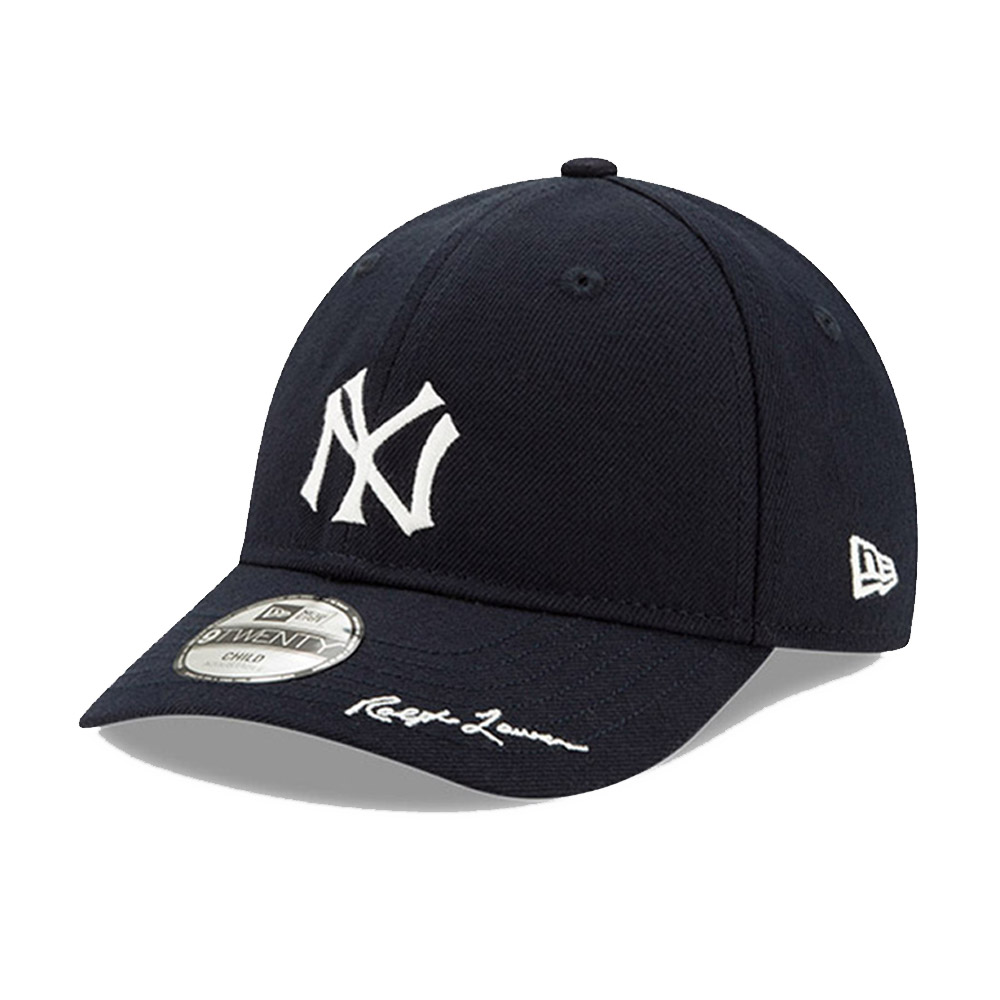 New York Yankees Ralph Lauren Polo Kids Navy 9TWENTY Cap