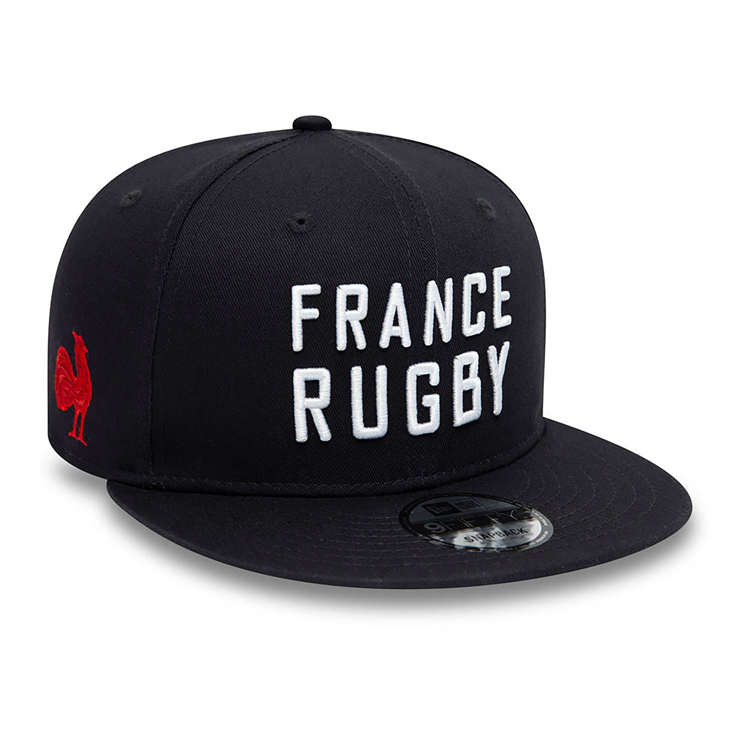 French Federation Of Rugby Wordmark Navy 9FIFTY Snapback Cap