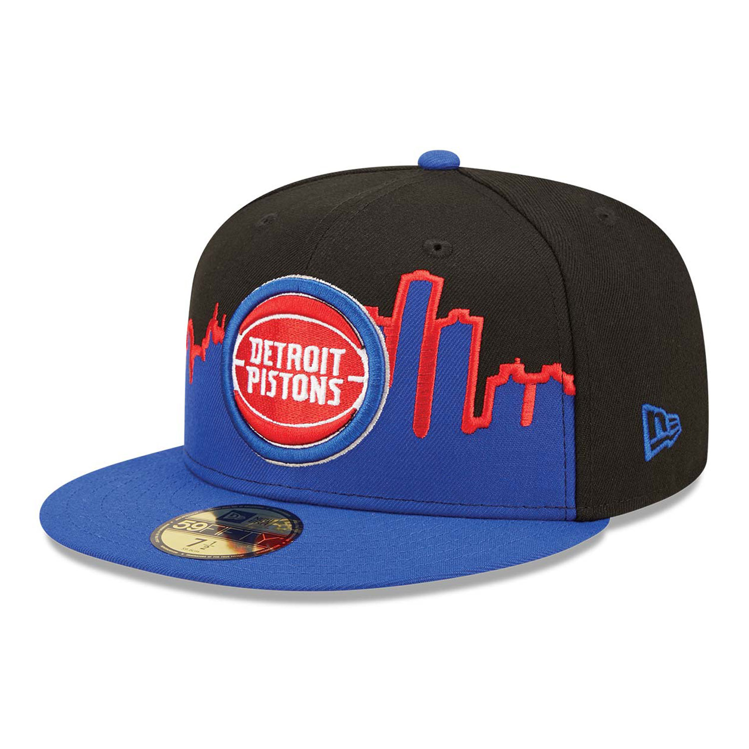 Detroit Pistons NBA Tip Off 2022 Black 59FIFTY Fitted Cap
