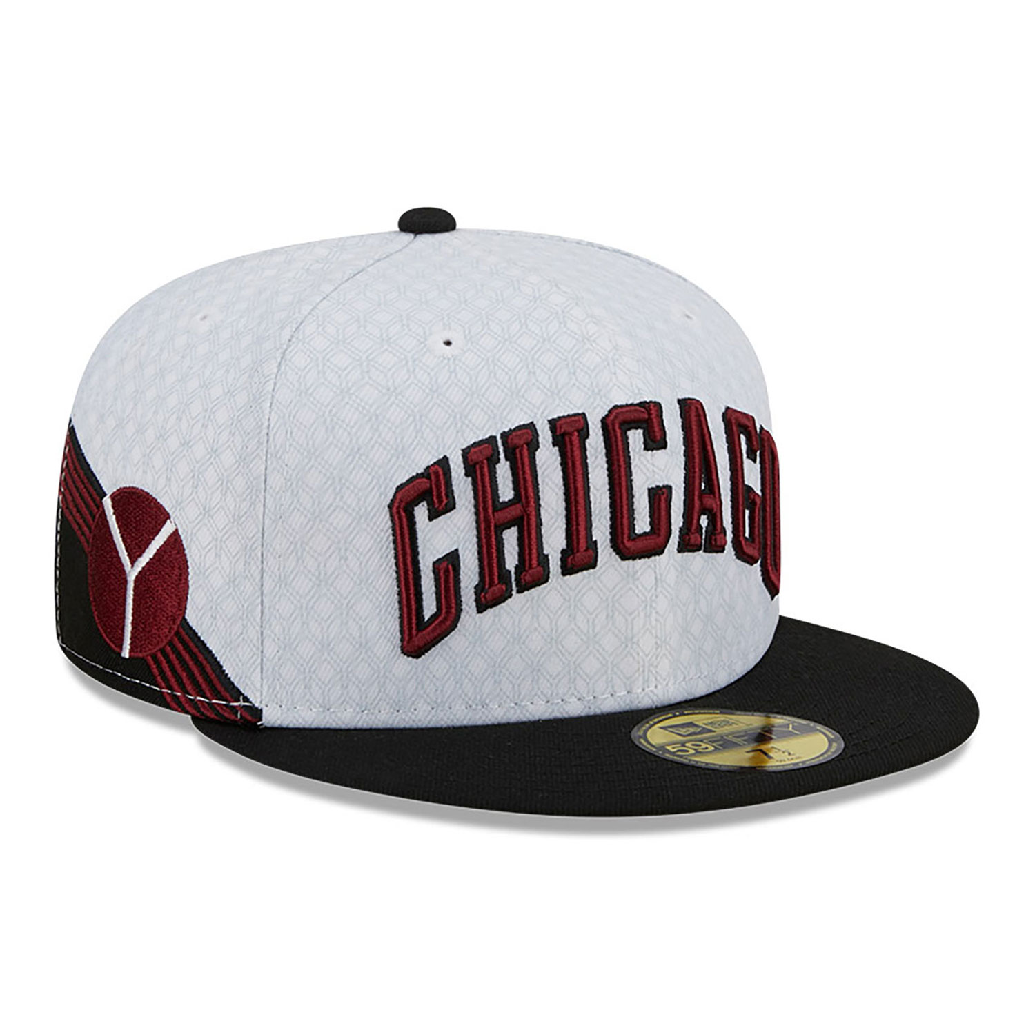 Chicago Bulls Authentics City Edition White 59FIFTY Fitted Cap