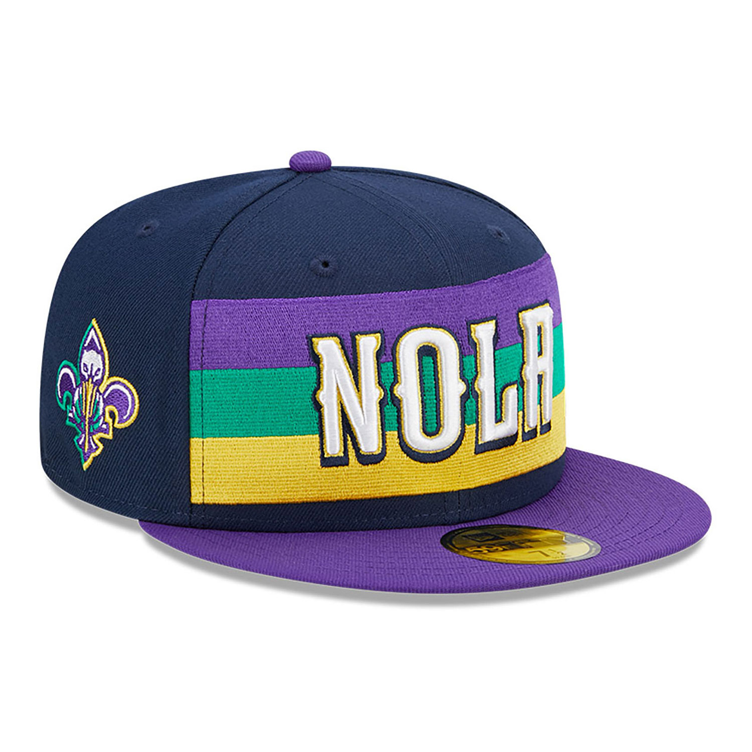 New Orleans Pelicans Authentics City Edition Navy 59FIFTY Fitted Cap