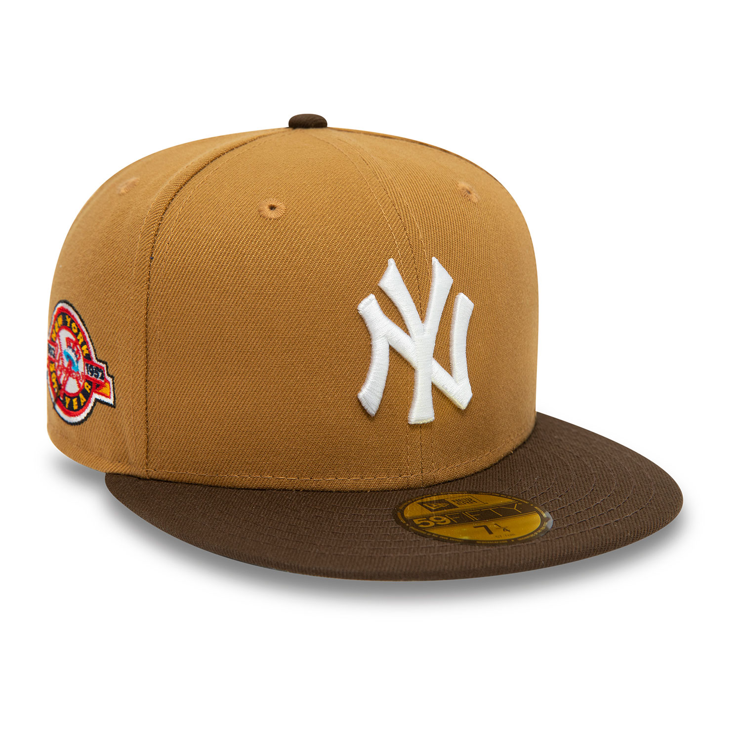 New York Yankees Fall Colours Contrast Visor Brown 59FIFTY Fitted Cap