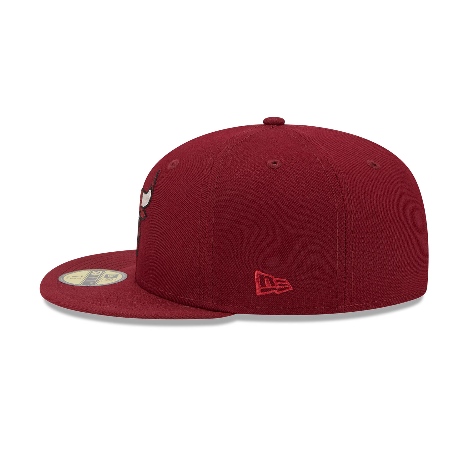 Chicago Bulls Twilight Fantasy Dark Red 59FIFTY Fitted Cap
