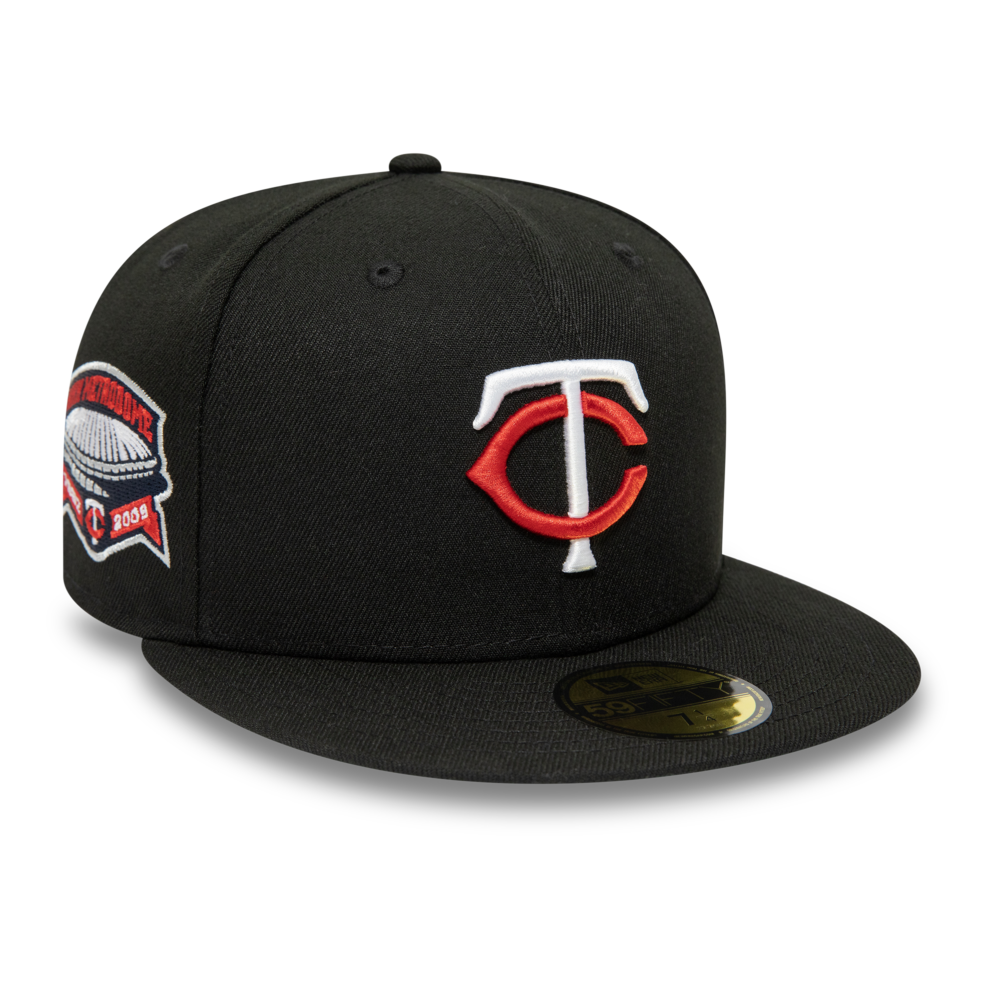 Minnesota Twins American League Stadium Black 59FIFTY Fitted Cap