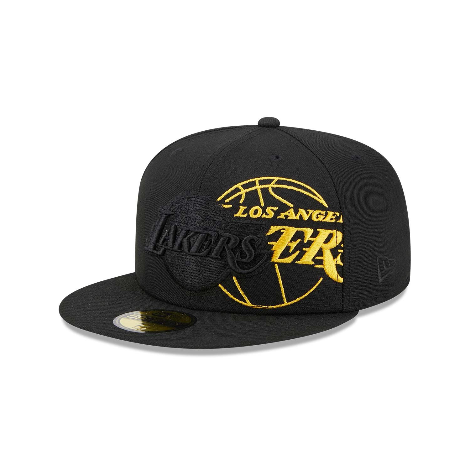 LA Lakers NBA Elements Black 59FIFTY Fitted Cap