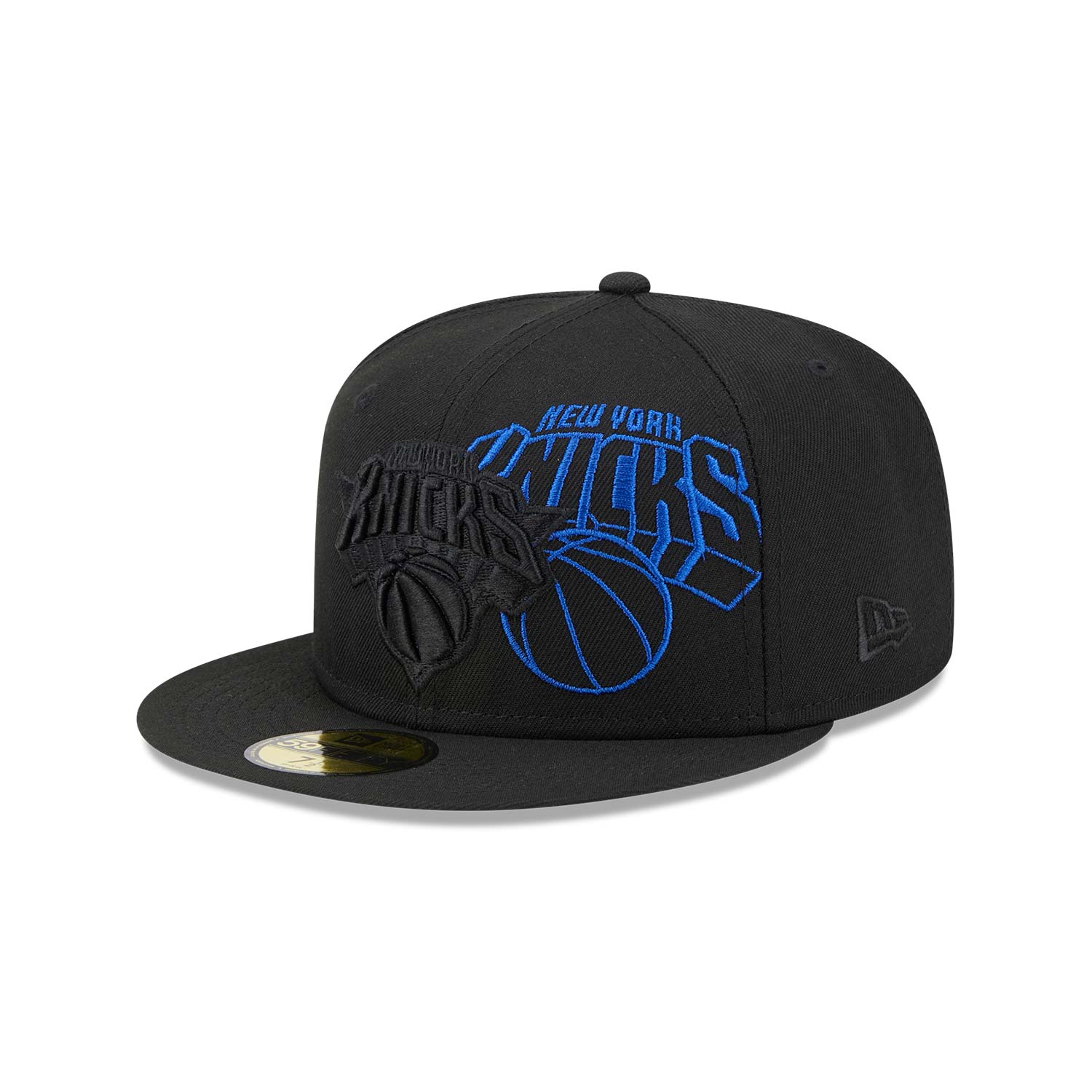 New York Knicks NBA Elements Black 59FIFTY Fitted Cap