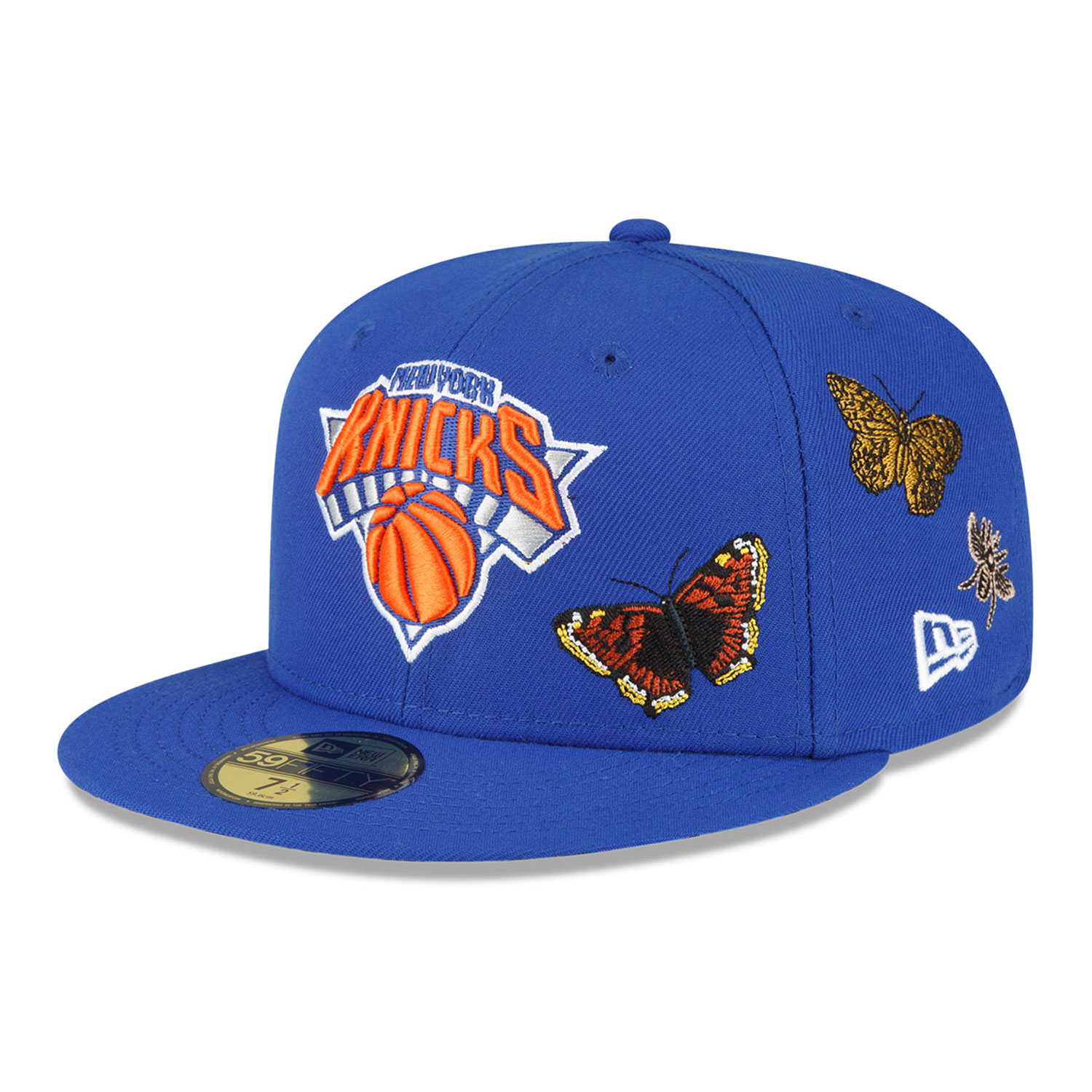 New York Knicks Felt x NBA Blue 59FIFTY Fitted Cap