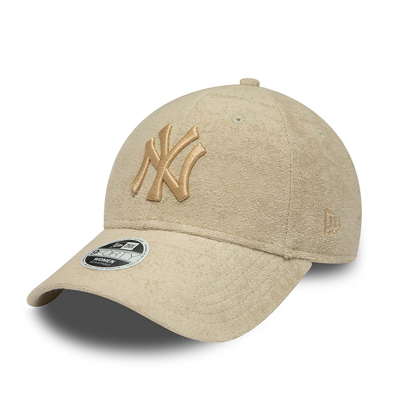 New York Yankees Womens Towelling Stone 9FORTY Adjustable Cap