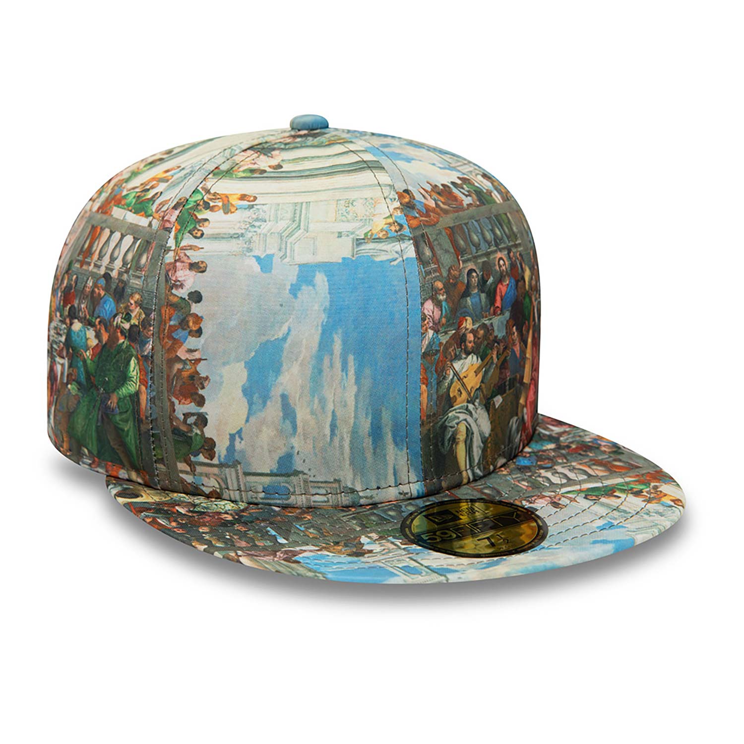 Le Louvre All Over Multi Print 59FIFTY Fitted Cap