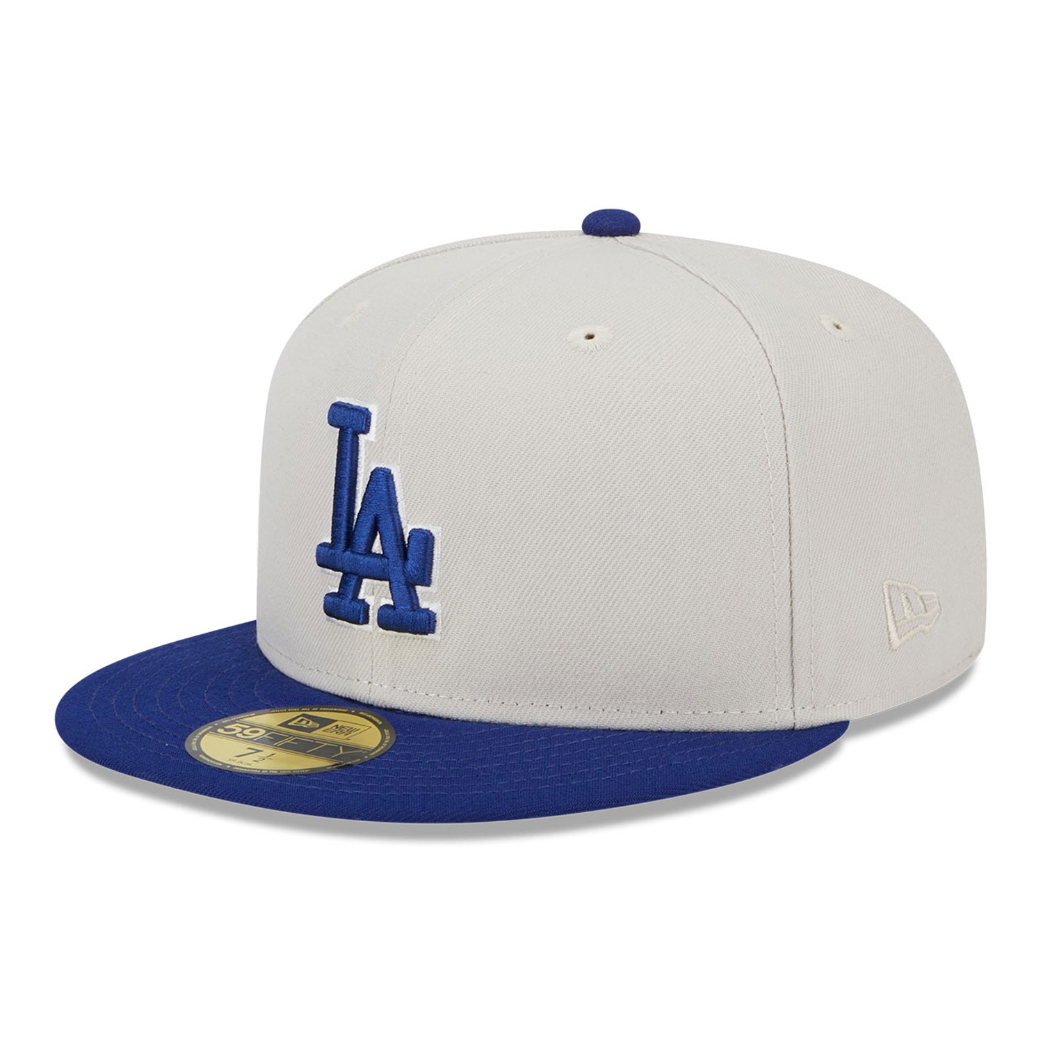 LA Dodgers Varsity Letter Stone 59FIFTY Fitted Cap