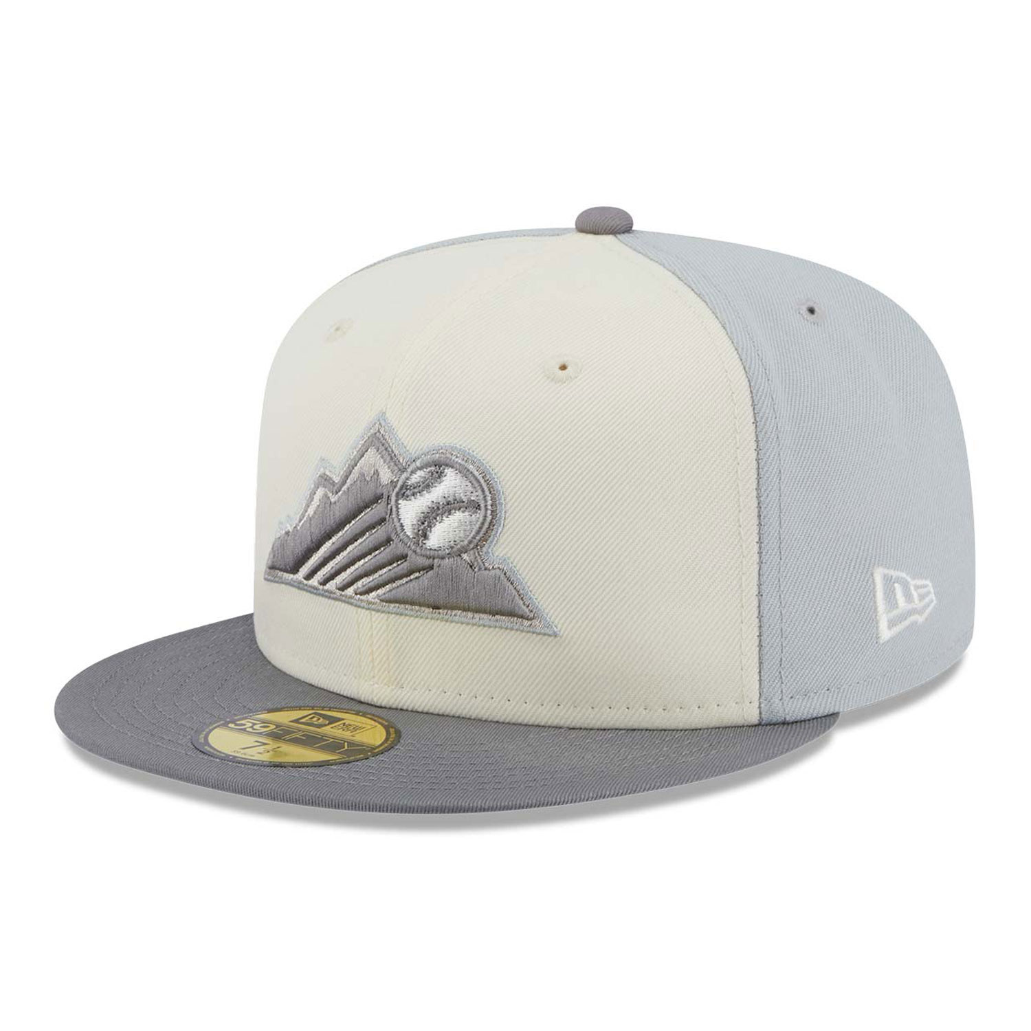 Colorado Rockies Anniversary Grey 59FIFTY Fitted Cap