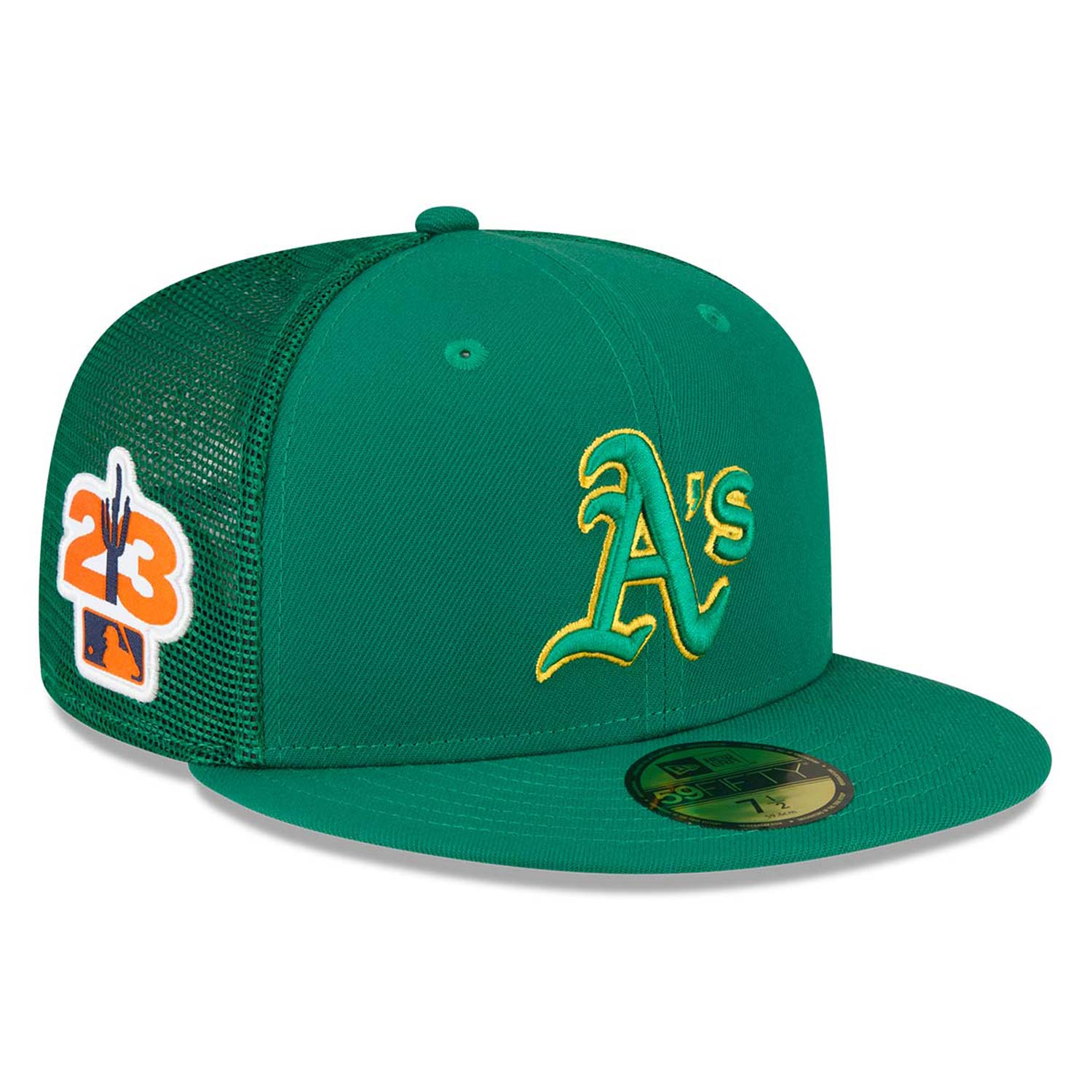 Oakland Athletics MLB Spring Training Green 59FIFTY Fitted Cap