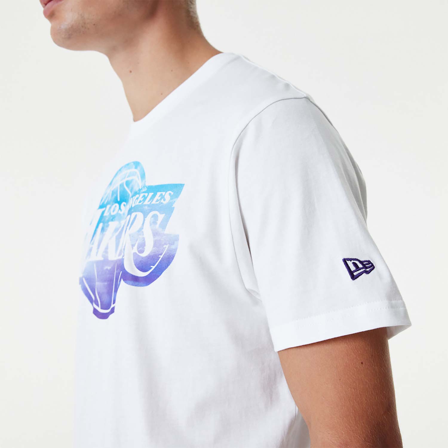 Official New Era NBA Sky Print LA Lakers T-Shirt C2_206 | New Era Cap ...