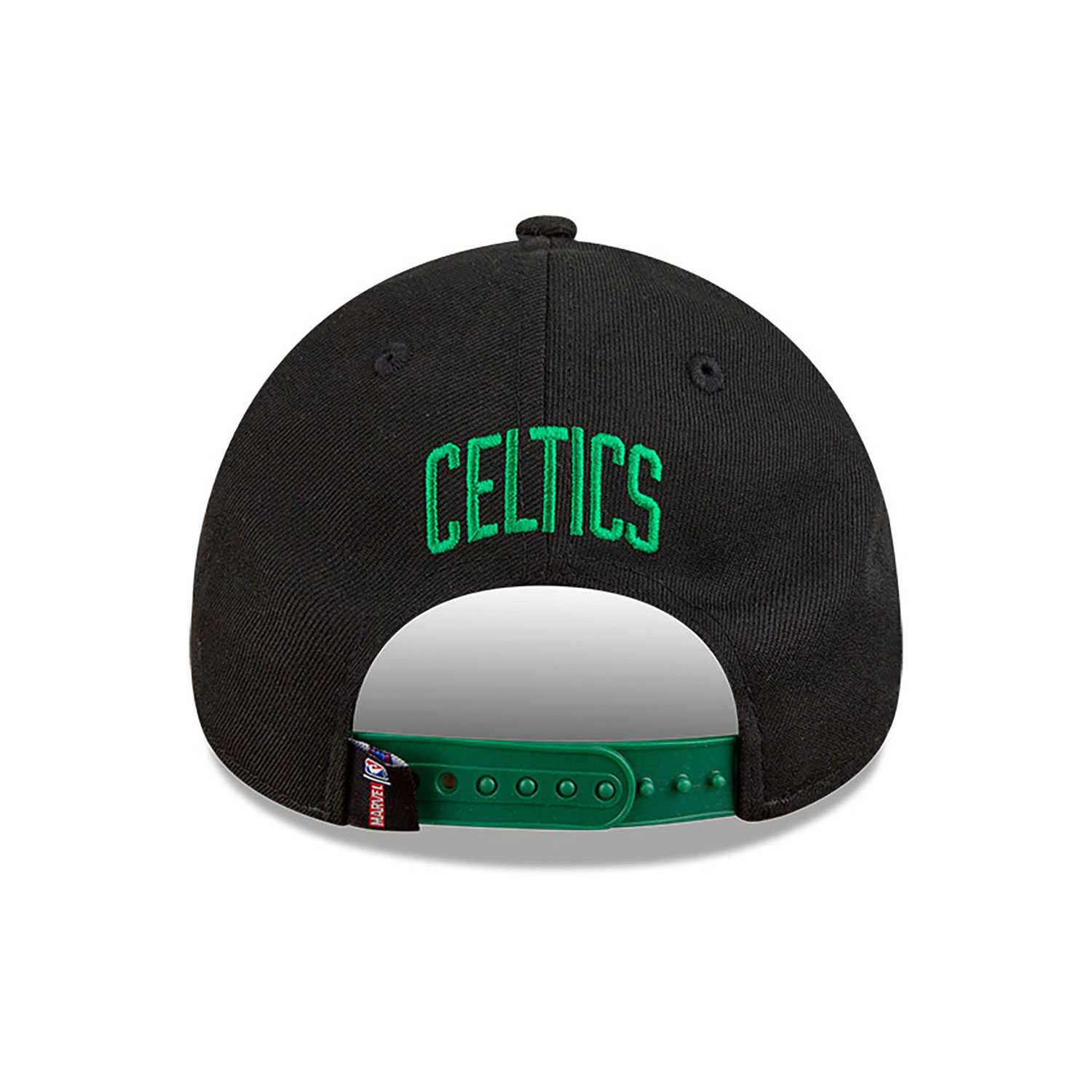 Boston Celtics NBA x Marvel Hulk Black 9FORTY Adjustable Cap