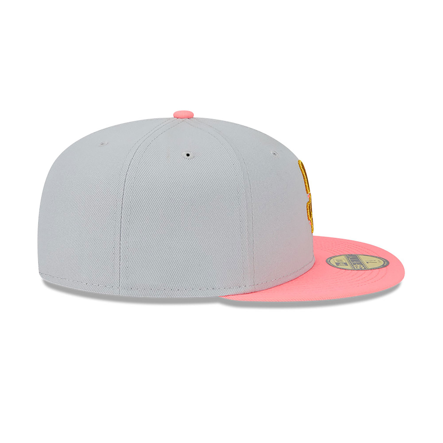 San Diego Padres Metallic City Grey 59FIFTY Fitted Cap
