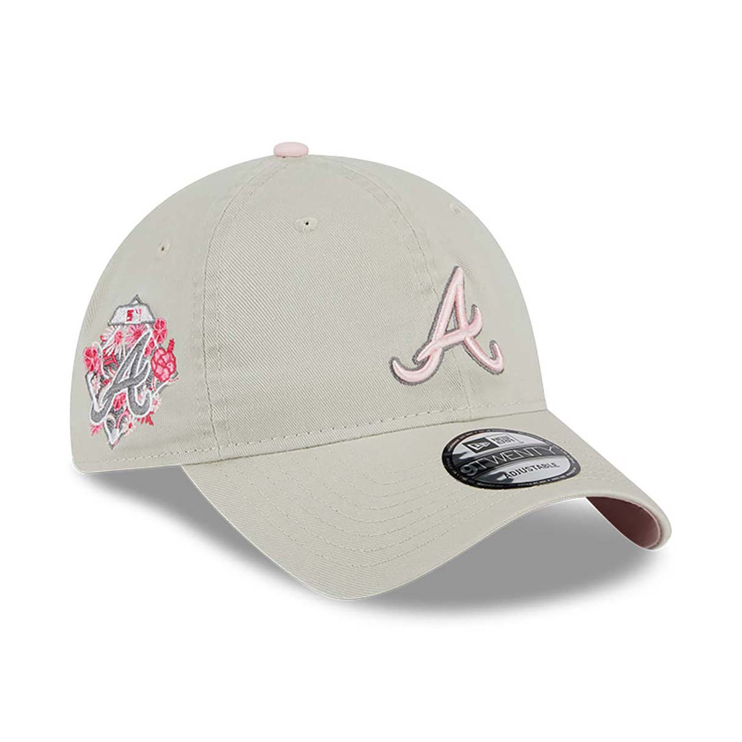 Atlanta Braves Chrome Navy 59Fifty Fitted Hat by MLB x New Era  Strictly  Fitteds