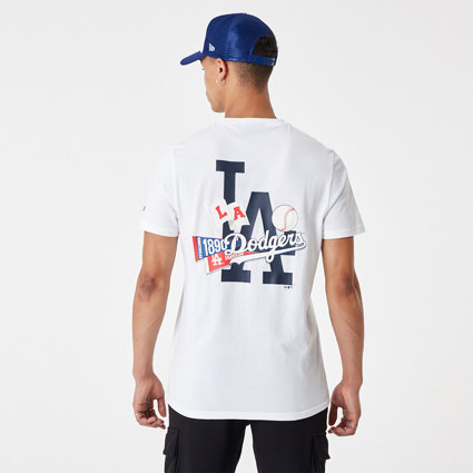 MLB Flag Graphic LA Dodgers T-Shirt | New Era Cap UK