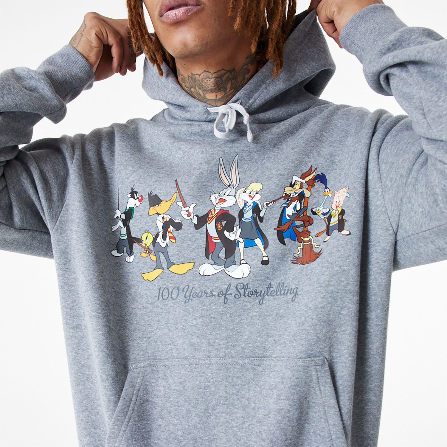 100th Anniversary Mashup Looney Tunes Harry Potter Oversized Pullover ...